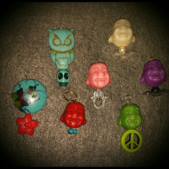 Handmade necklace.