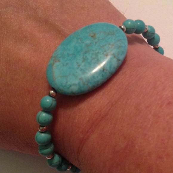 SS Turquoise Bracelet - Picture 4 of 4