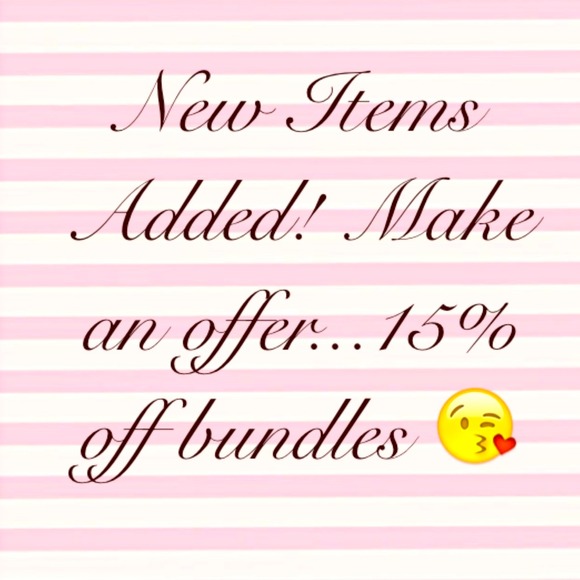 New Items! Bundled discounts! Accepting offers :)