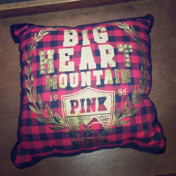 Vs pink pillow