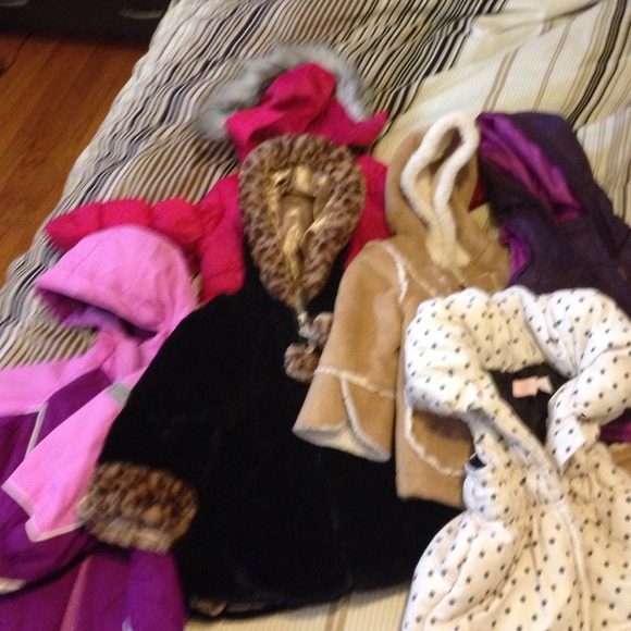 Lot of toddler girl jackets