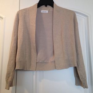 Calvin Klein gold long sweater