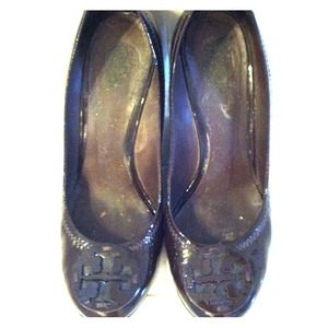 Authentic Tory Burch Wedges. Size 7.