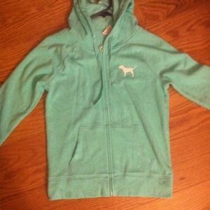 VIctoria's Secret Tiffany blue sweater