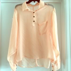 One clothing sheer blouse