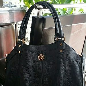 Tory Burch black leather bag!