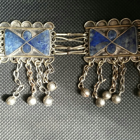 Lapis gypsy belly dance belt