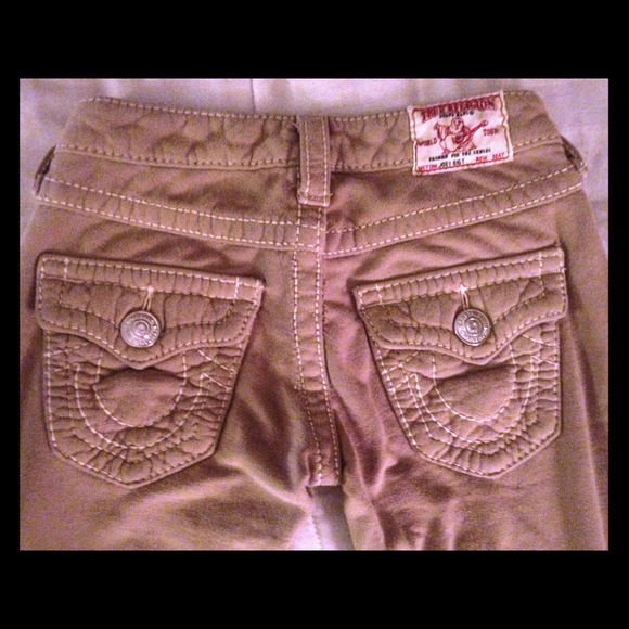 True Religion Pants - 💥Tan True Religions💥