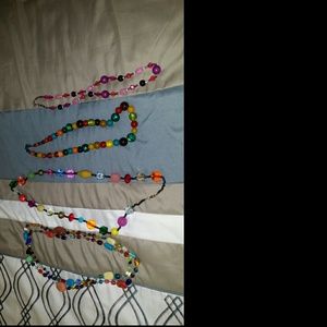 4 necklaces