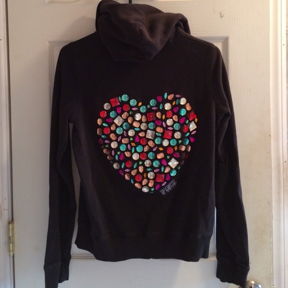 Vintage studded Victoria's Secret PINK hoodie