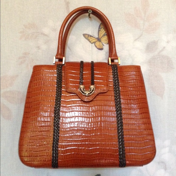 Handbags - Croc Print Gorgeous Handbag. NEW!! So Gorgeous!!