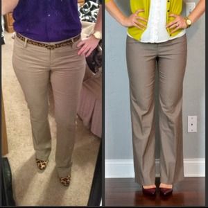 Tan express columnist pants