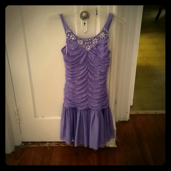 Girls size 16 purple dress