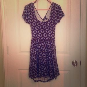 Forever 21 Tribal Print Skater Dress