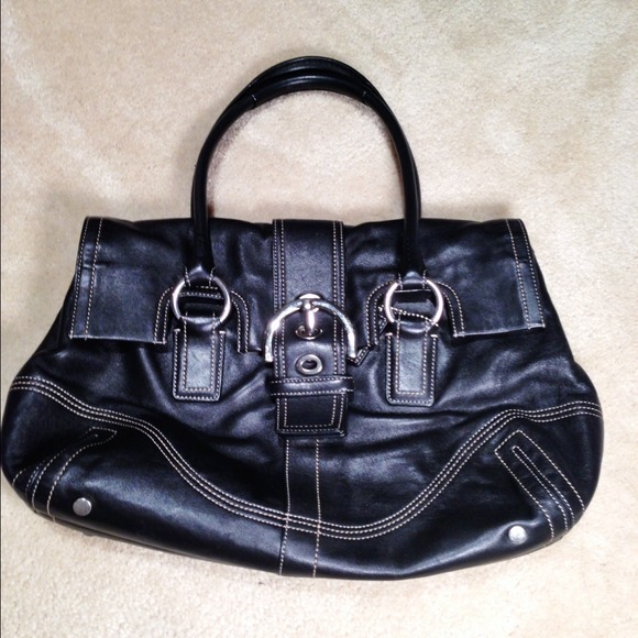 Coach Soho Black Satchel