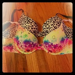 Victorias Secret Pink 34D Bra Bundle