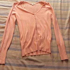Peach cardigan
