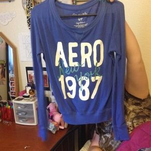 An Aeropostale long sleeve shirt