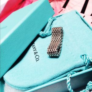 Tiffany & Co Somerset Wide Ring- Size 7