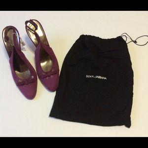 Dolce and Gabbana slingbacks New with dust bag 37