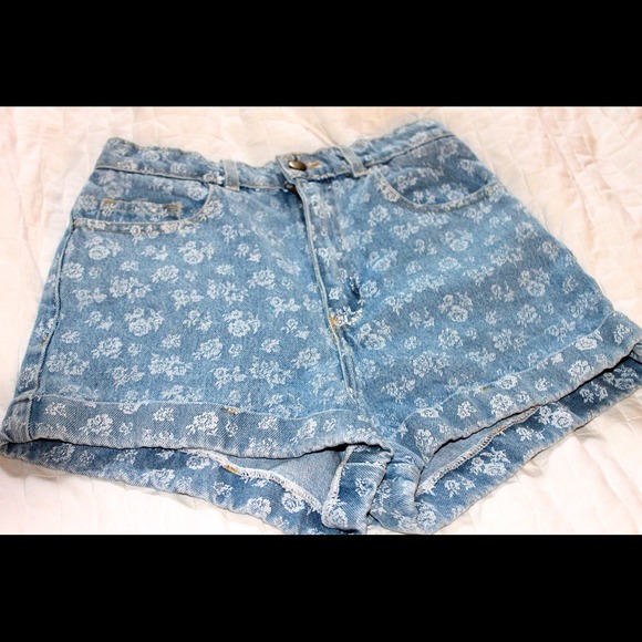 American Apparel High Waisted Shorts