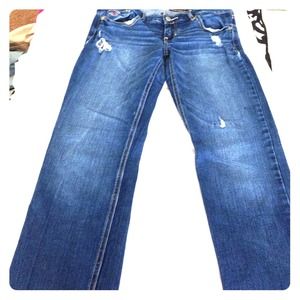 Hollister distressed jeans