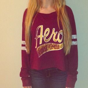 Aero Burgundy Sweater