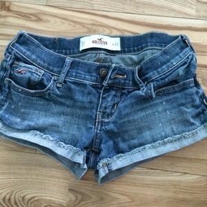 Hollister jean shorts