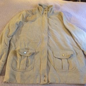 Very comfortable, soft zipper jacket