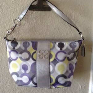 Cute coach wristlets clean