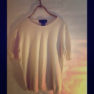 Preston & York, M Blouse, 85% Silk, 15% Cashmere