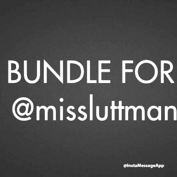 SHOE BUNDLE for @missluttman ❤️