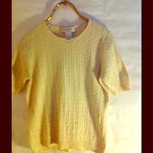 Sutton Studio, M Blouse, 85% Silk, 15% Cashmere