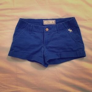 Abercombie blue shorts