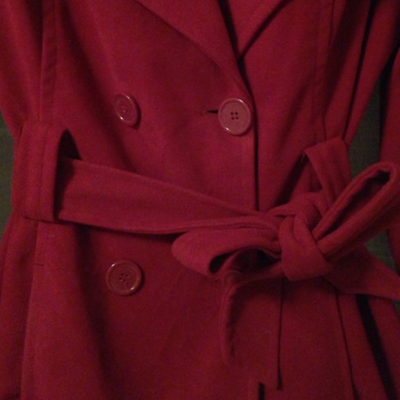 Velvet Pea Coat - Picture 2 of 3