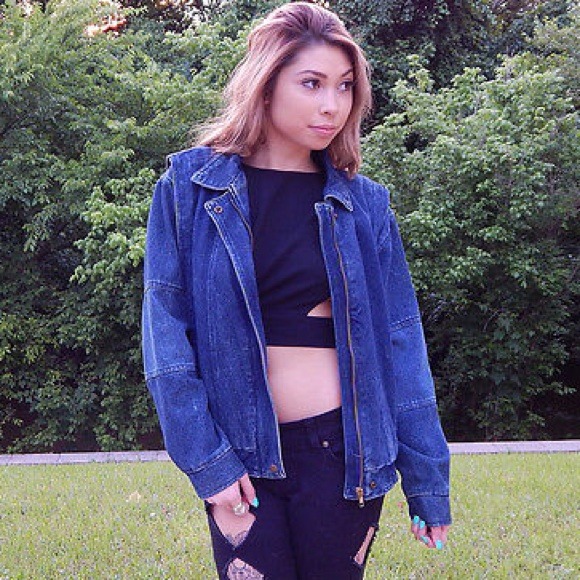 Vintage 80s denim jacket