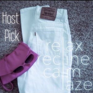 🎉Host Pick🎉 LEVI'S 921 White Jeans