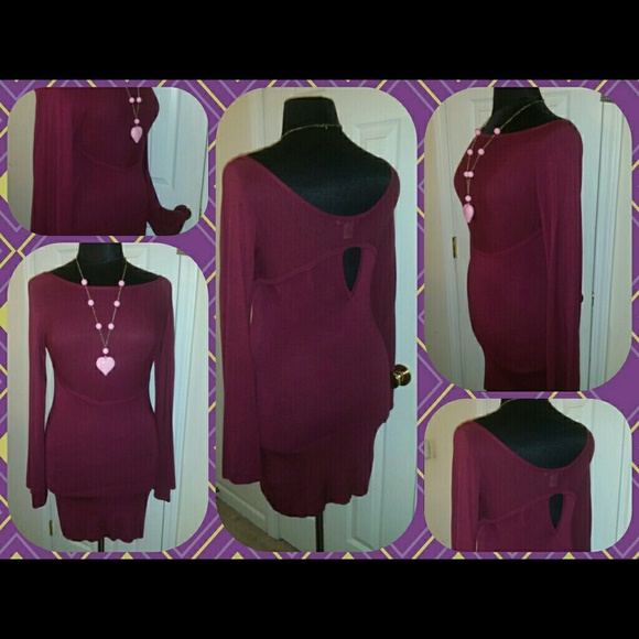 Arden.B Dresses & Skirts - SOLD. Fitted Sweater Dress