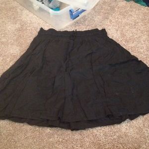 Black skirt
