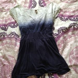 Ombre Free People Blouse