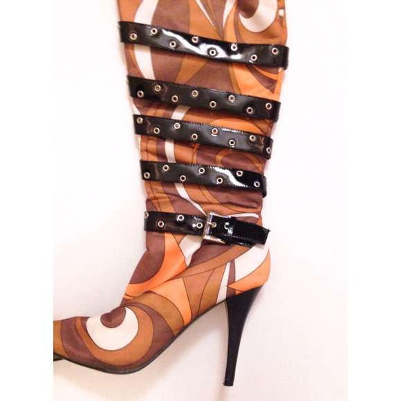 🎉2X HP🎉💥🍊👠 Vibrant Boots👠🍊💥 - Picture 2 of 4