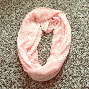 Pink scarf