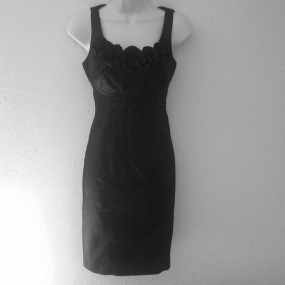 WHBM Satin Sheath Dress