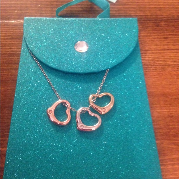 Heart charm necklace. Beautiful.