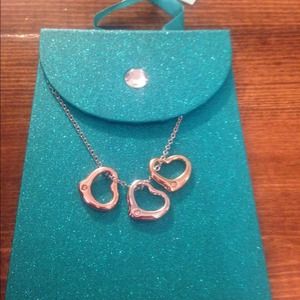 Heart charm necklace. Beautiful.