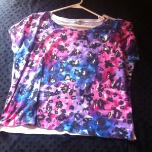 Cheetah pattern tee