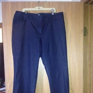 Trouser jeans New York & co dark denim