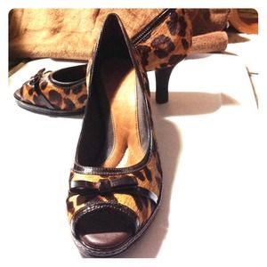 High-heeled rabbit fur new