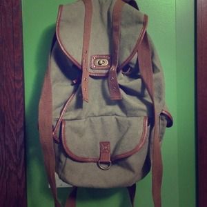 Army Green Backpack