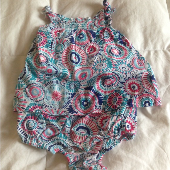 Tea romper 3-6 months